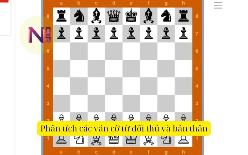 Phân tích các ván cờ từ đối thủ và bản thân