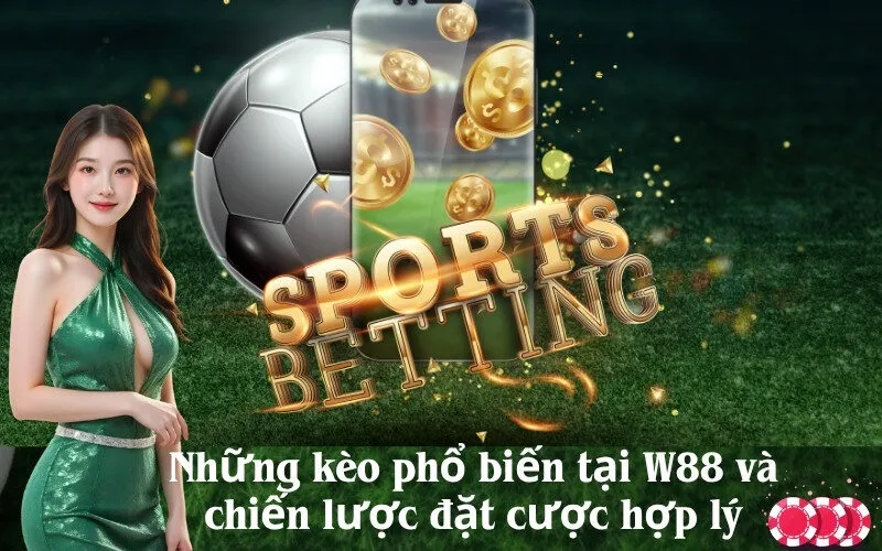 Những kèo phổ biến tại W88 và chiến lược đặt cược hợp lý