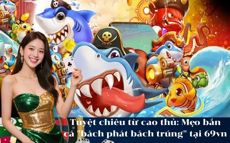 Tuyệt chiêu từ cao thủ Mẹo bắn cá bách phát bách trúng tại 69vn