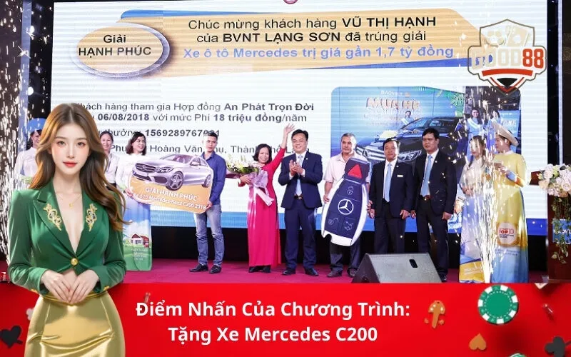 Điểm Nhấn Của Chương Trình Tặng Xe Mercedes C200