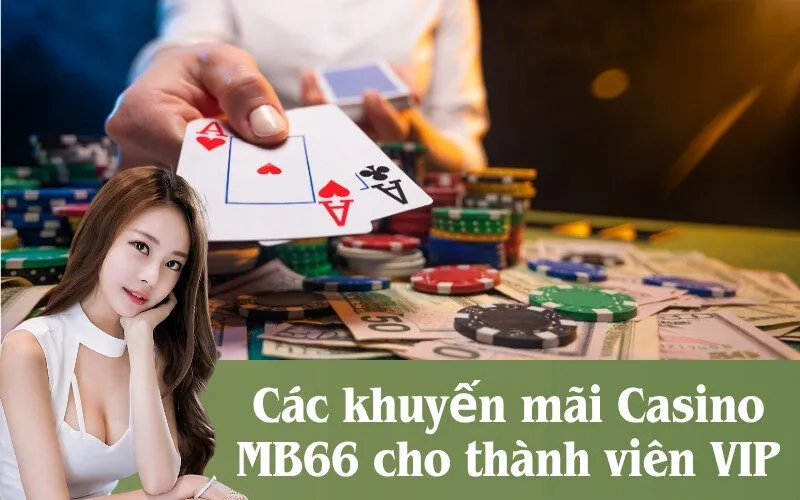 Các khuyến mãi Casino MB66 cho thành viên VIP