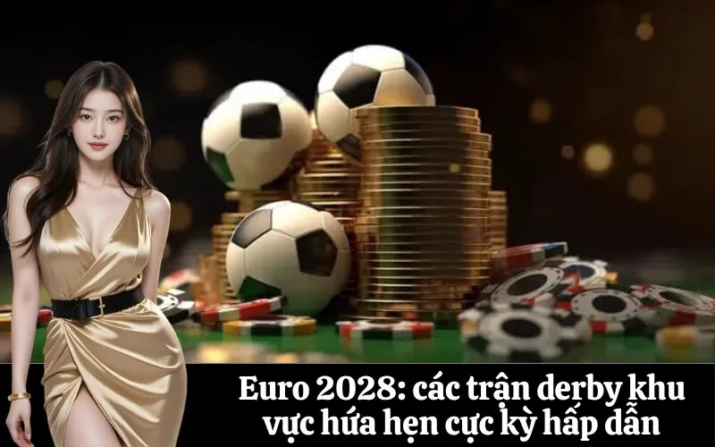 Euro 2028: các trận derby khu vực hứa hẹn cực kỳ hấp dẫn