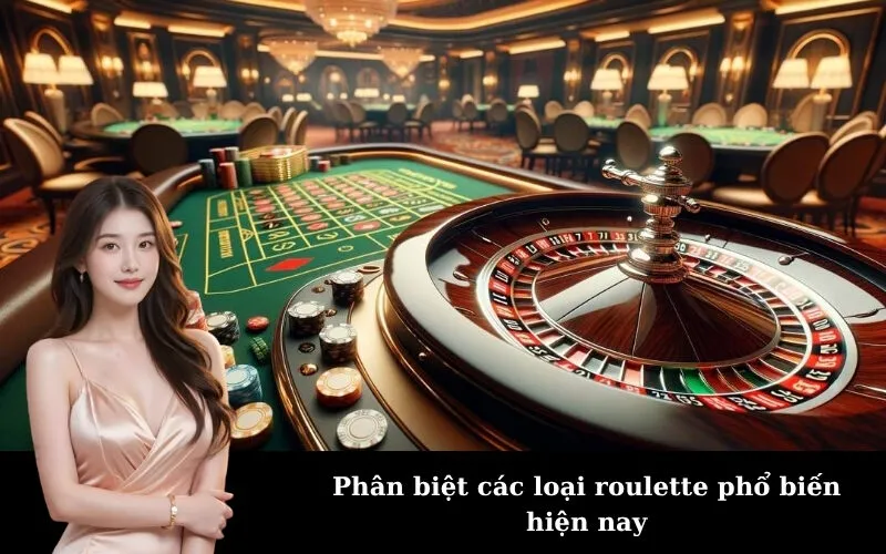 Phân biệt các loại roulette phổ biến hiện nay