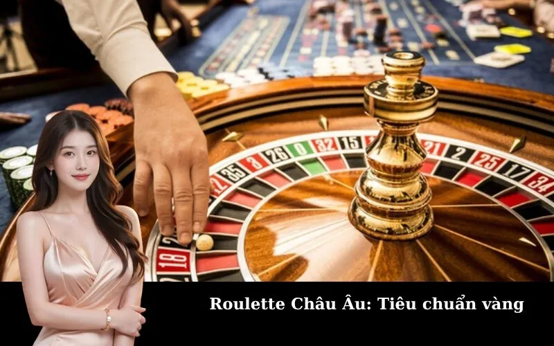 Roulette Châu Âu: Tiêu chuẩn vàng